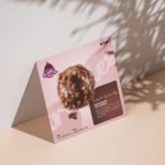 simple square flyer mockup